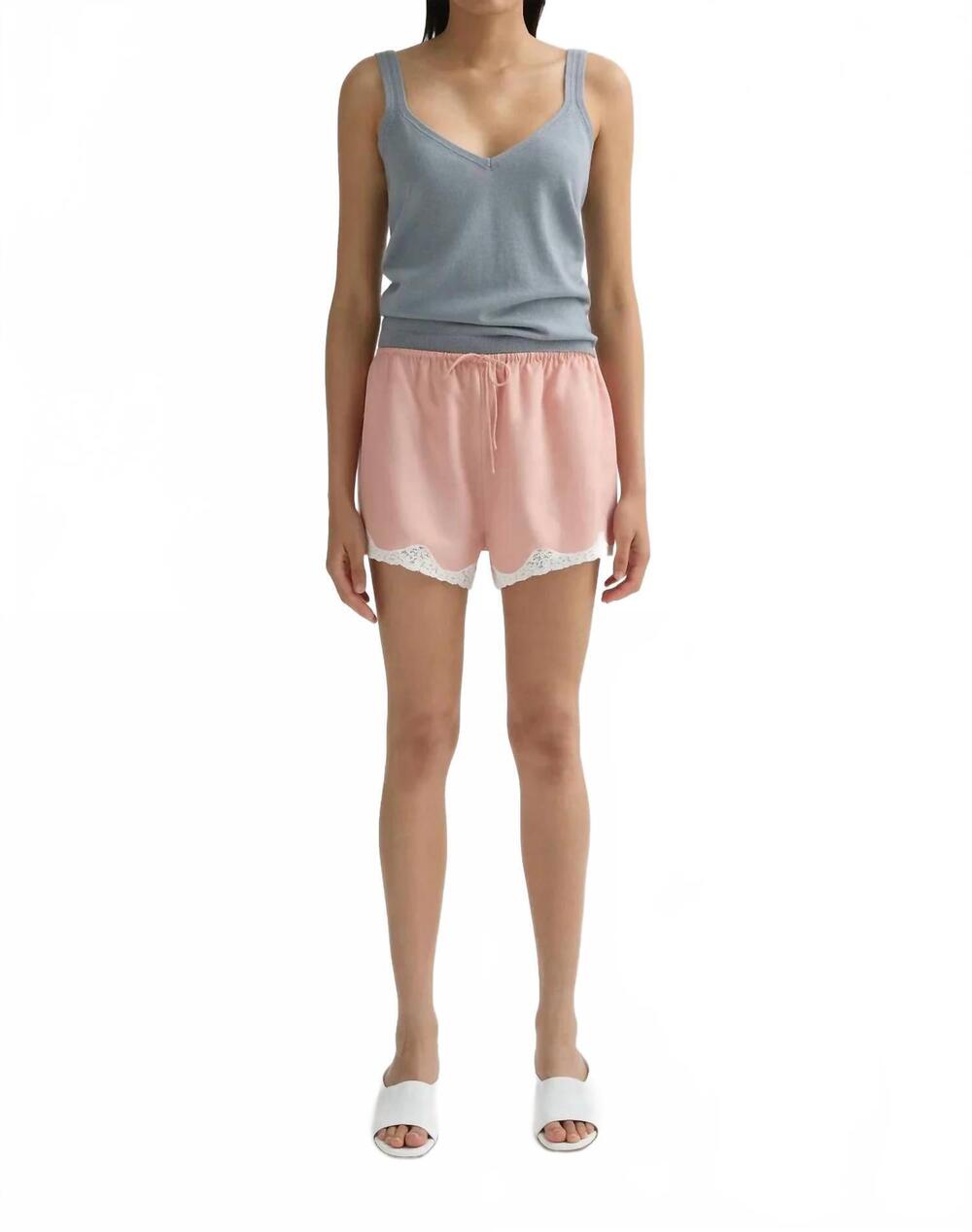 NEW POSSE tabitha shorts in pink